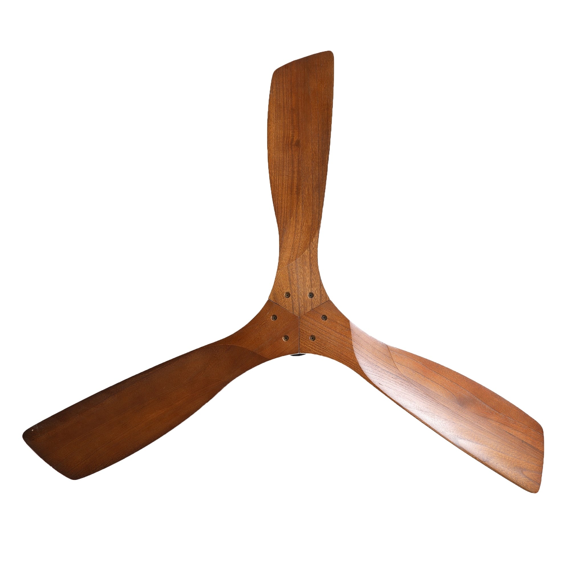 Ventilateur de plafond d'intérieur en bois Sofucor 52 avec télécommande et éclairage intégré en option