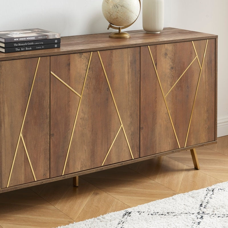 Buffets et buffets en bois de 63 po de largeur