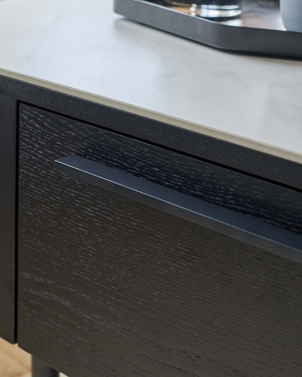 Table basse en céramique marbrée Manhattan