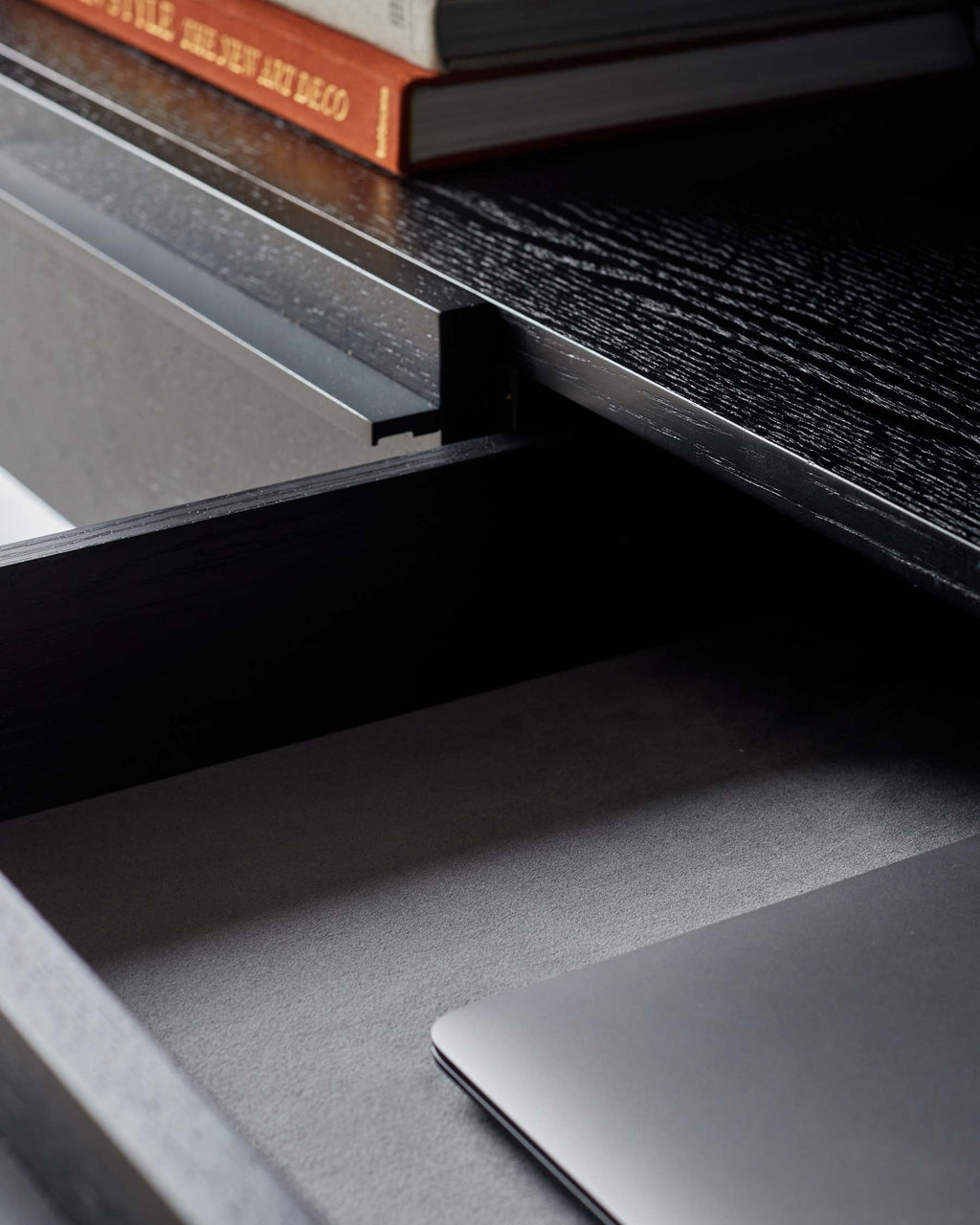 Meuble TV en céramique marbrée Manhattan