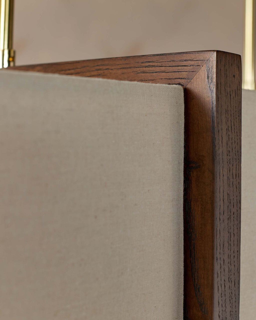 Suspension réglable Addison en lin naturel à 3 lumières