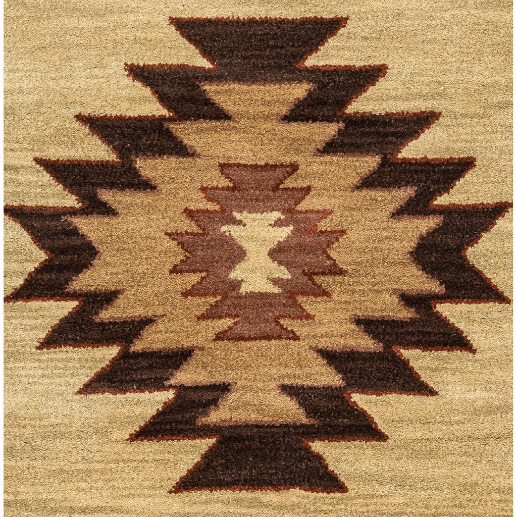 Tapis en laine touffeté à la main Alora Decor Ryder Southwestern
