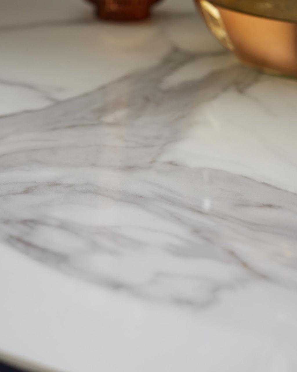 Table à manger Austin en céramique blanche 6 places