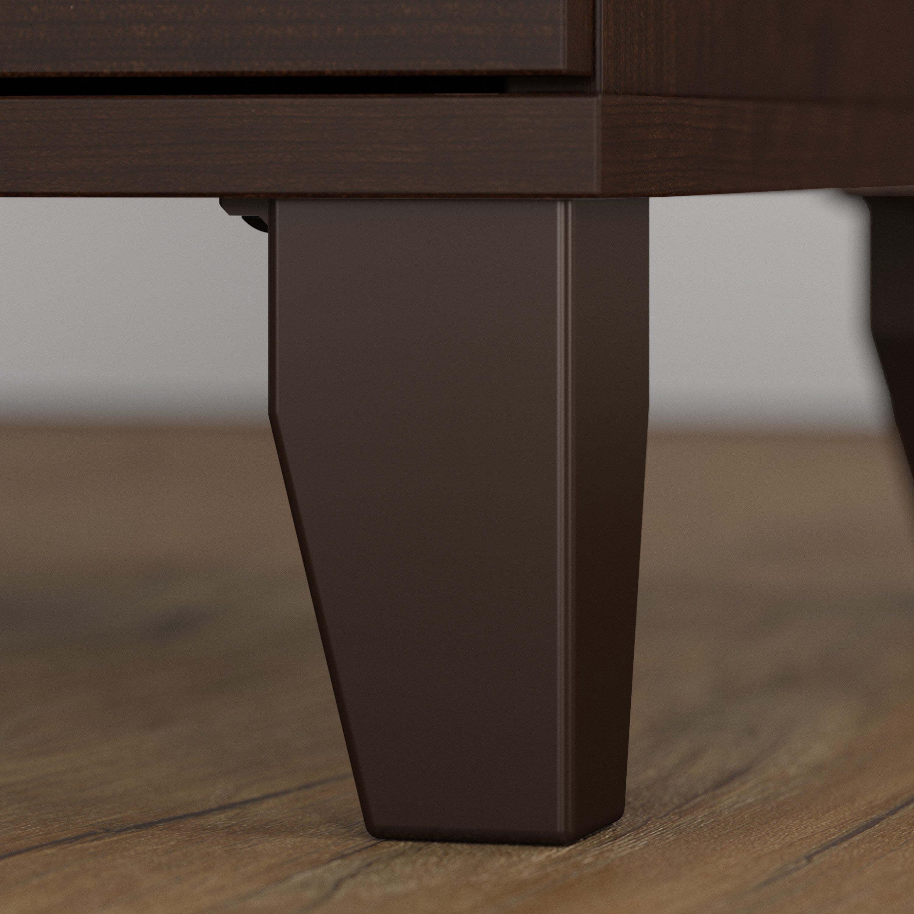 Bibliothèque haute à 5 étagères Bush Furniture Somerset avec tablettes réglables