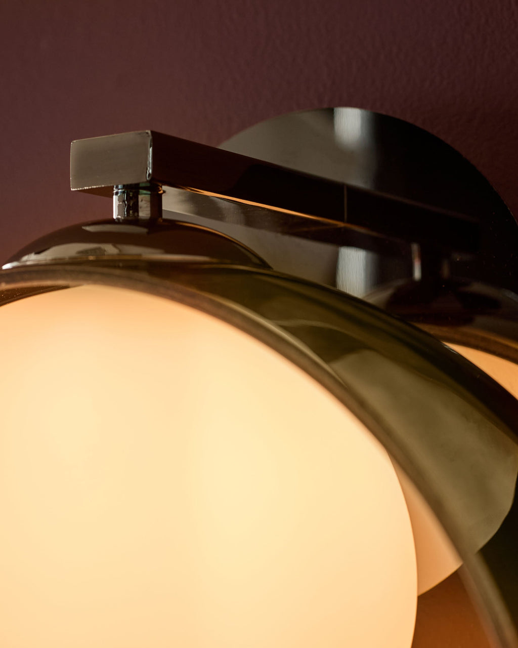 Applique murale réglable en verre vert Chloé