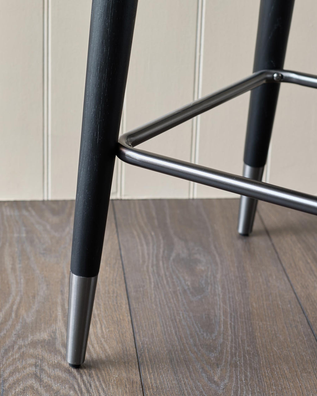 Tabouret de bar Clover en velours vert olive