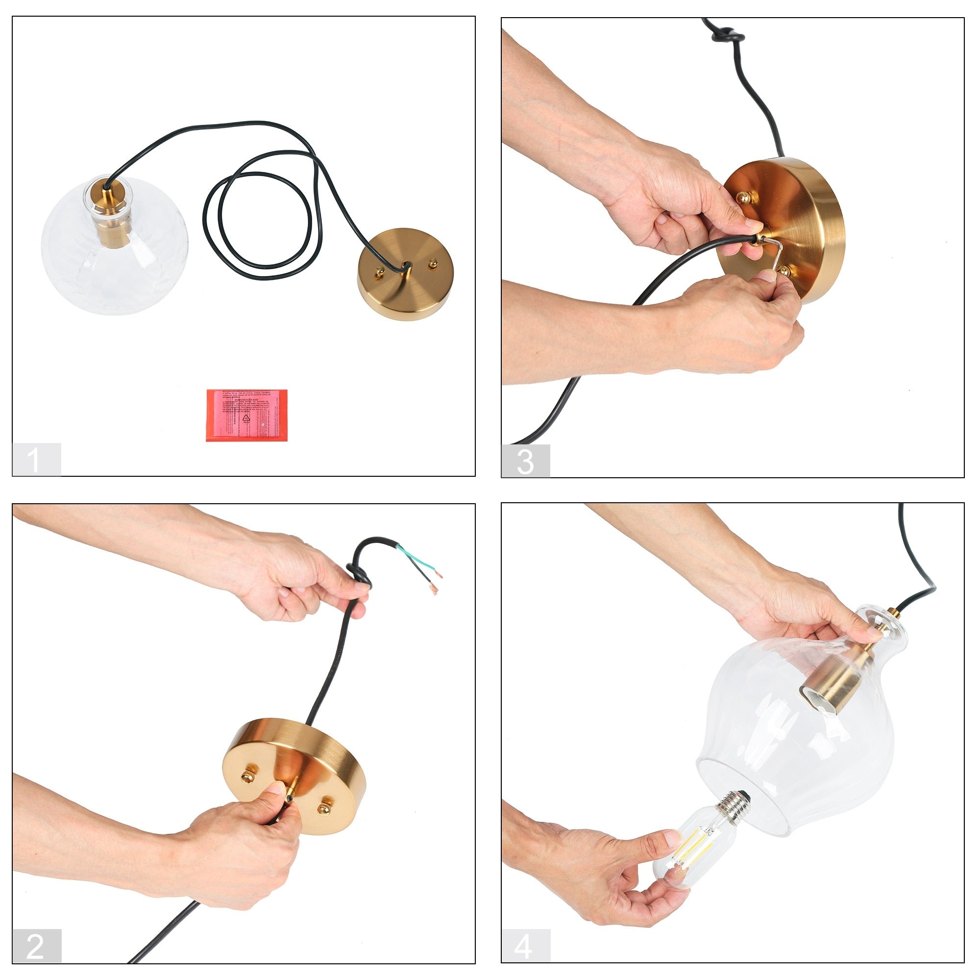 Suspension Coria en laiton moderne du milieu du siècle, 1 ampoule, chic, à intensité variable, pour îlot de cuisine, salle à manger en verre cannelé