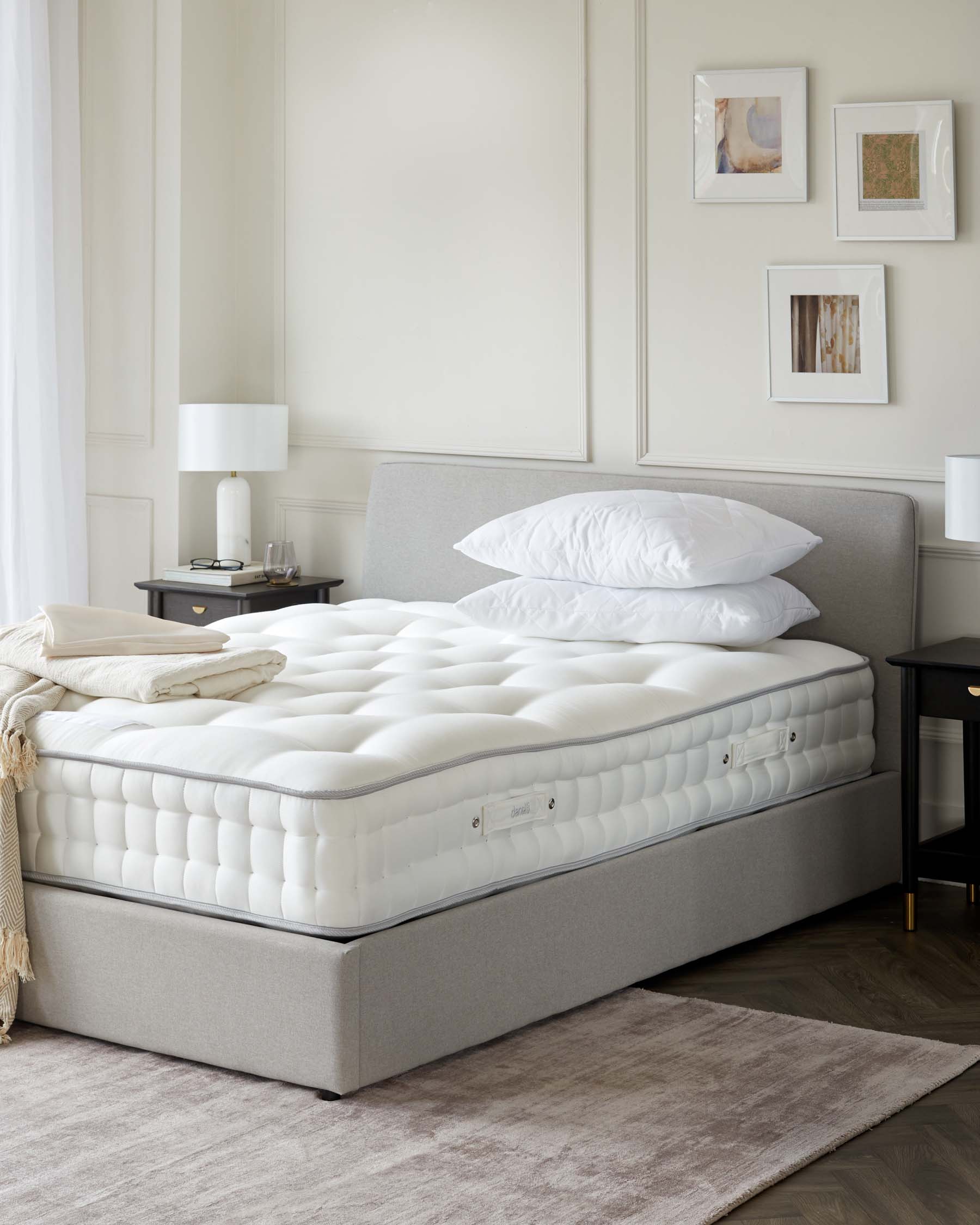 Matelas Deluxe Comfort 3000 ressorts ensachés, format moyen king