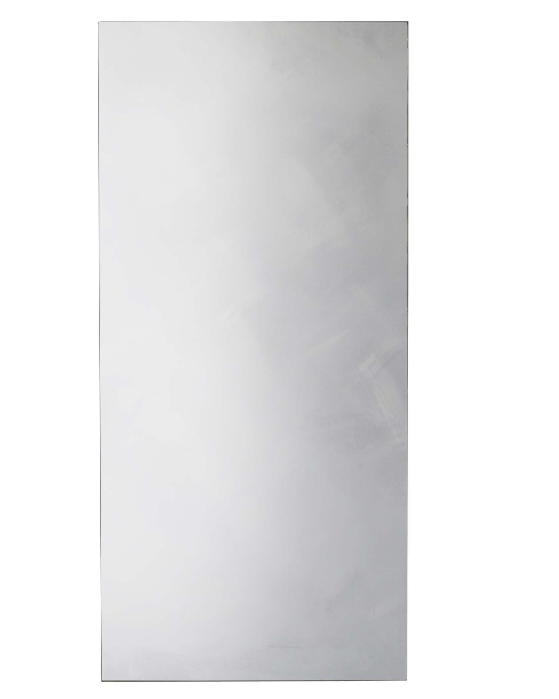 Miroir sur pied Devin grand format, noir