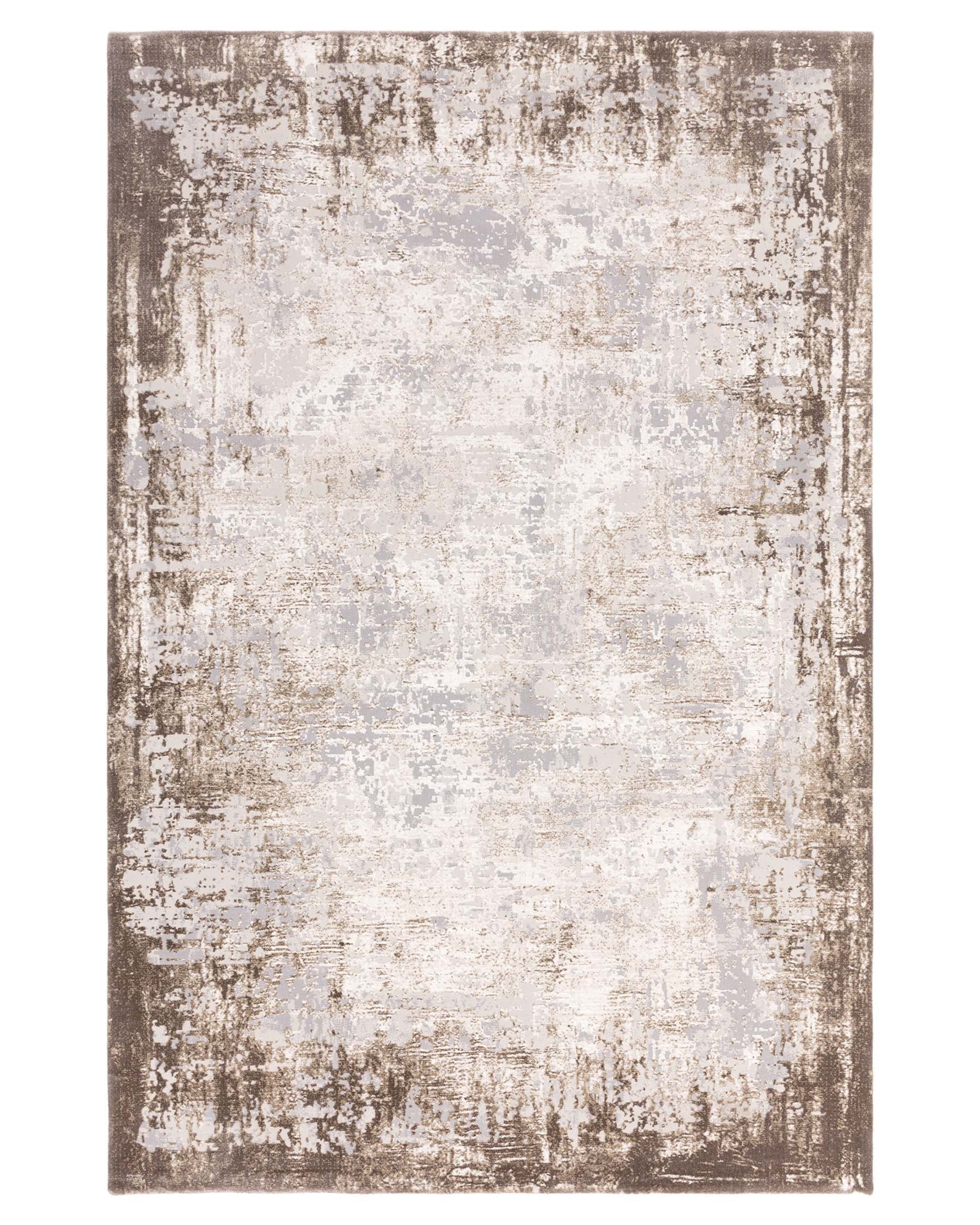 Tapis texturé naturel vieilli, de taille moyenne