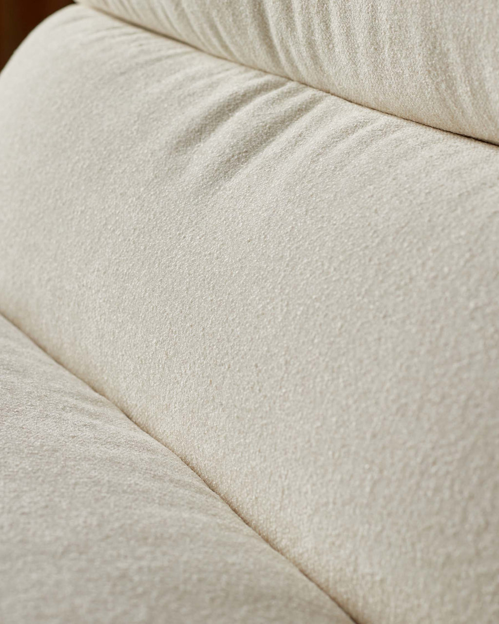 Fauteuil d'appoint à boucle ivoire Elijah