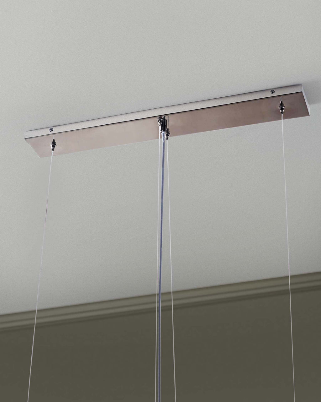 Suspension réglable Estelle en verre fumé ombré