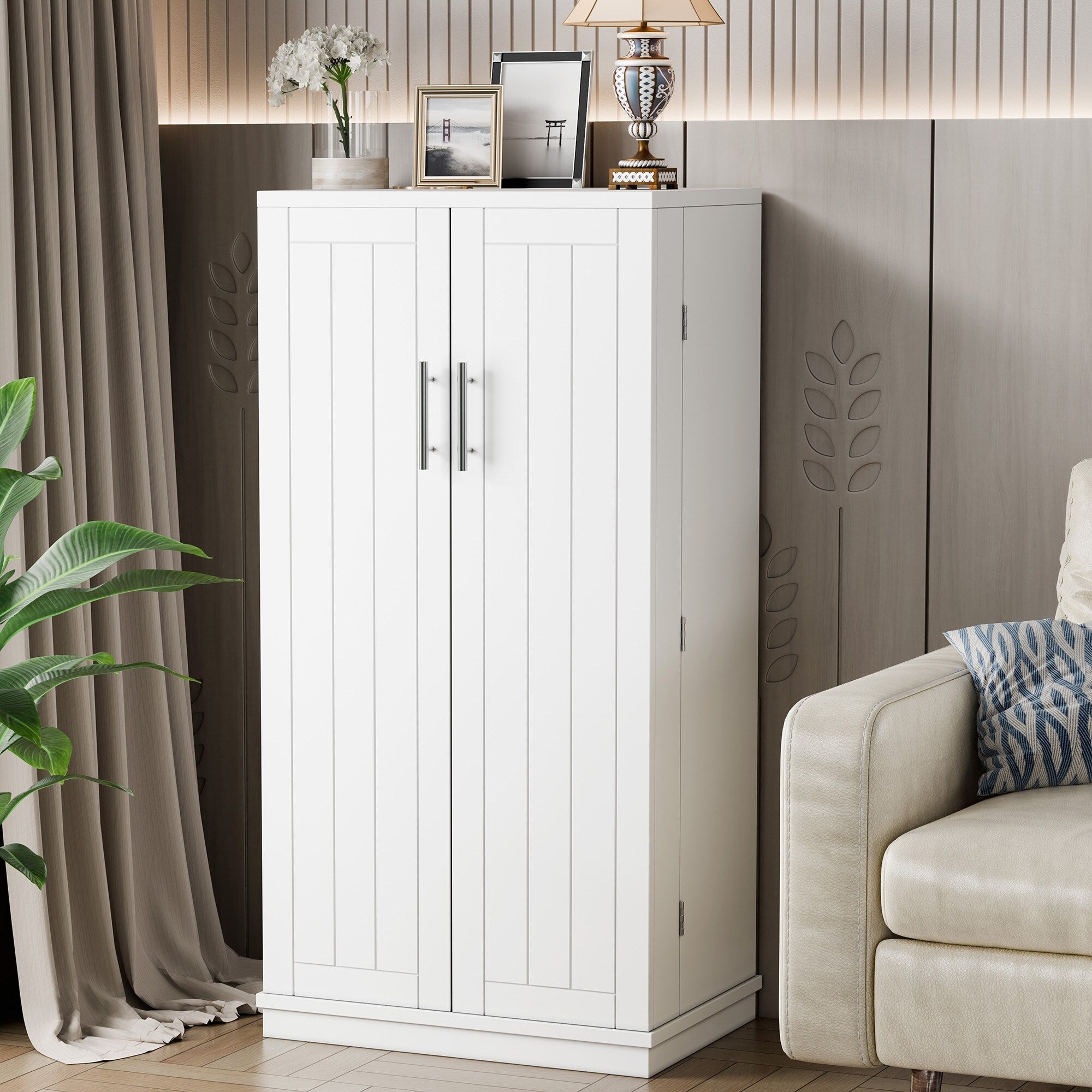 Armoire de rangement Futzca 47 po, armoires de cuisine en bois