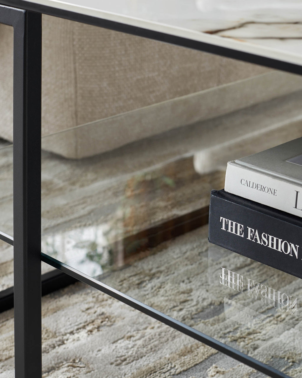 Table basse en céramique naturelle de Géorgie