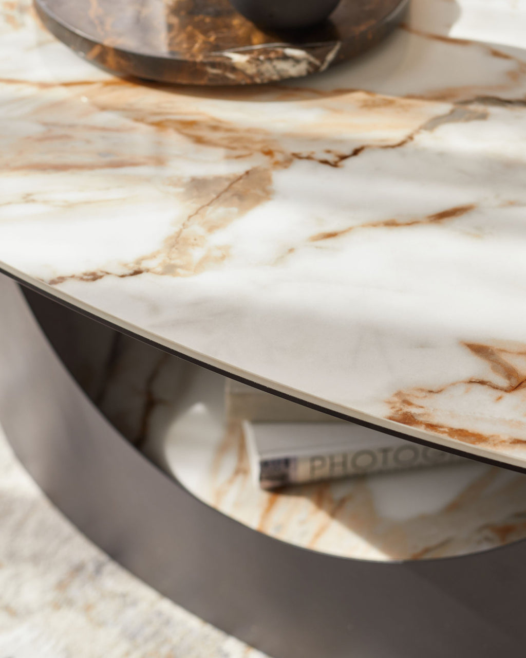 Table basse en céramique naturelle Giotto