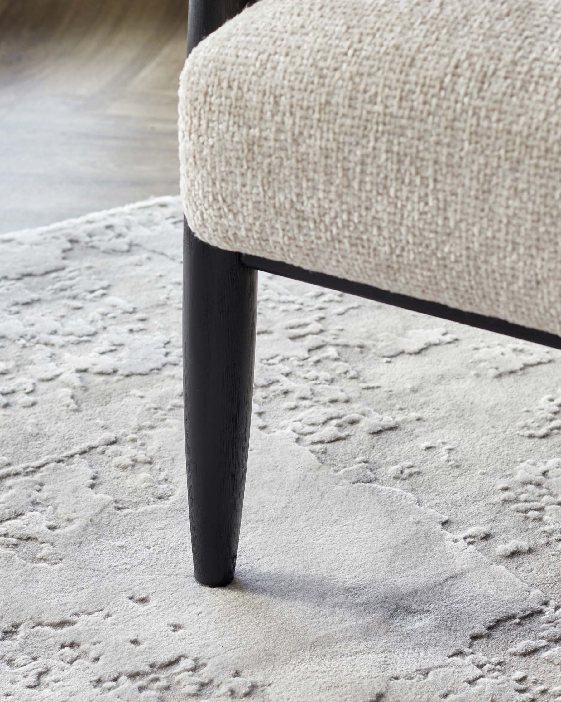 Fauteuil d'appoint Greyson en tissu naturel