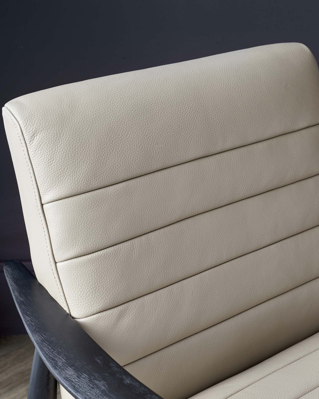 Fauteuil d'appoint Greyson en cuir naturel