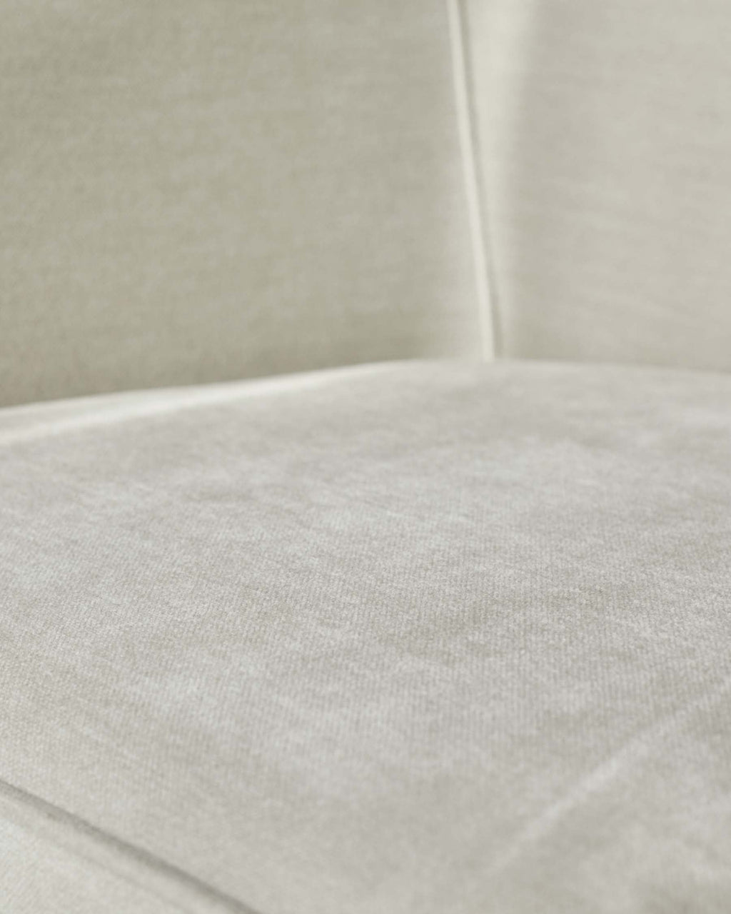 Chaise de salle à manger Harley en chenille gris naturel