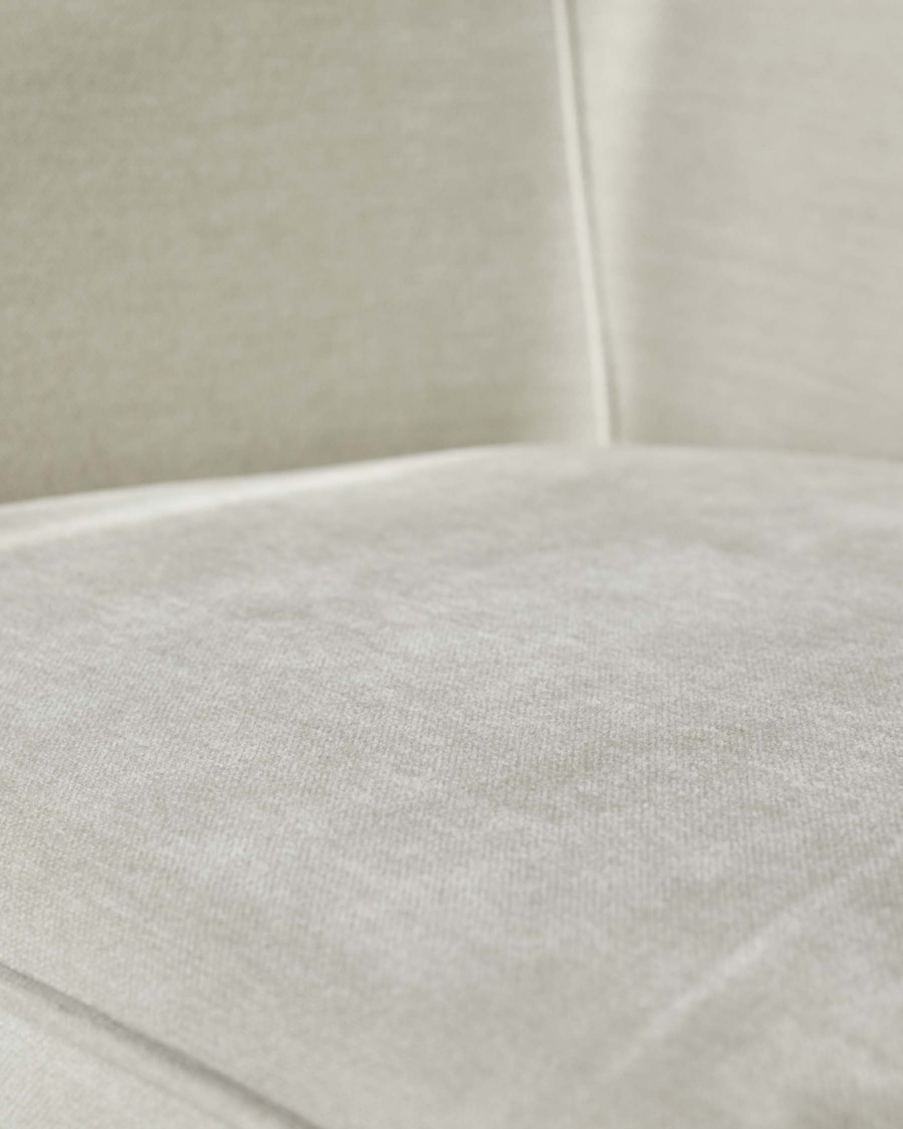 Chaise de salle à manger Harley en chenille gris naturel