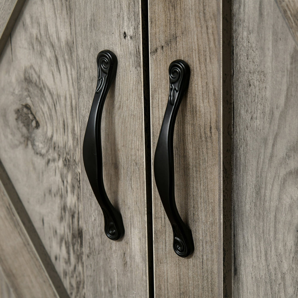 Buffet style grange HOMCOM 32, meuble de rangement buffet, bar à café pour salon ou entrée