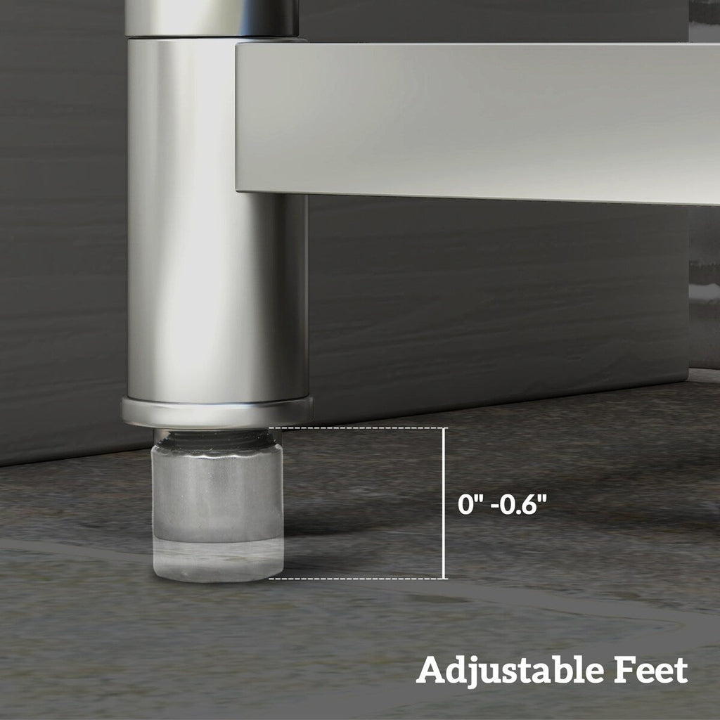 Évier utilitaire extérieur HOMCOM, évier profond en acier inoxydable, évier de cuisine autoportant à cuve unique, 39 pouces - 39 pouces