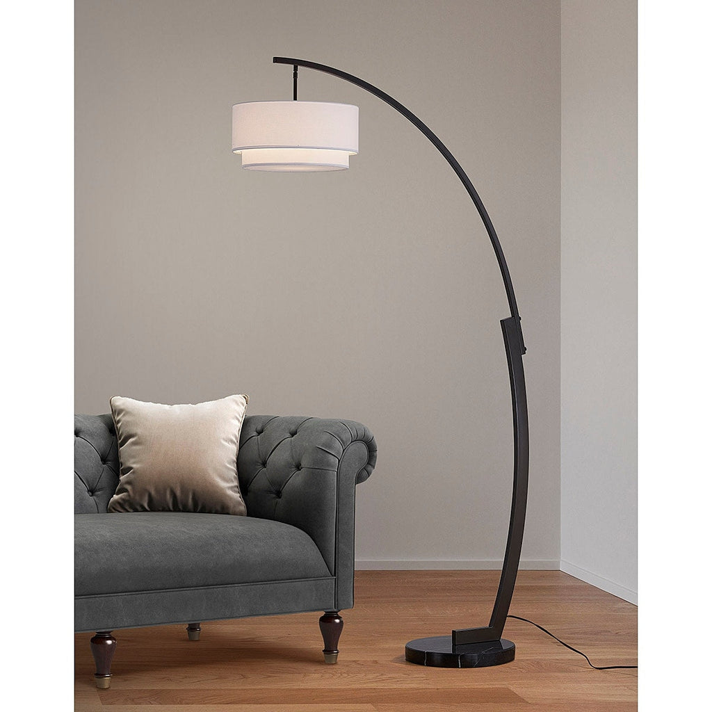 Lampadaire en métal HOMEGLAM ARC 81H
