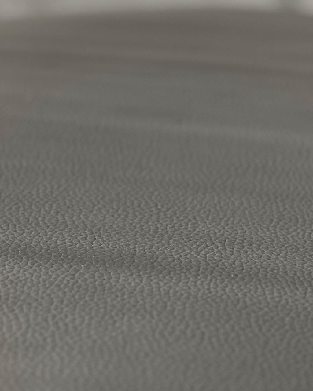 Chaise de salle à manger Harris en cuir gris foncé