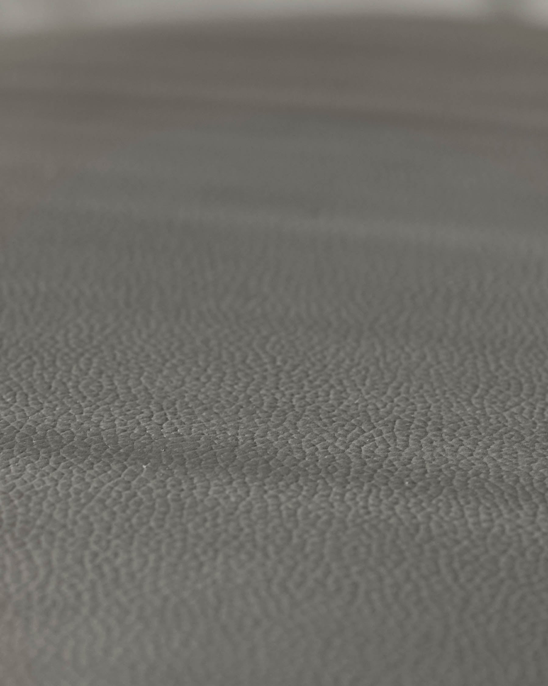 Chaise de salle à manger Harris en cuir gris foncé