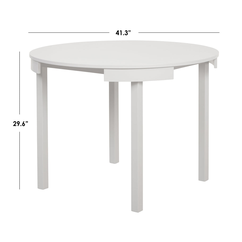 Ensemble de salle à manger rond compact Harrisburg Tobey 5 pièces