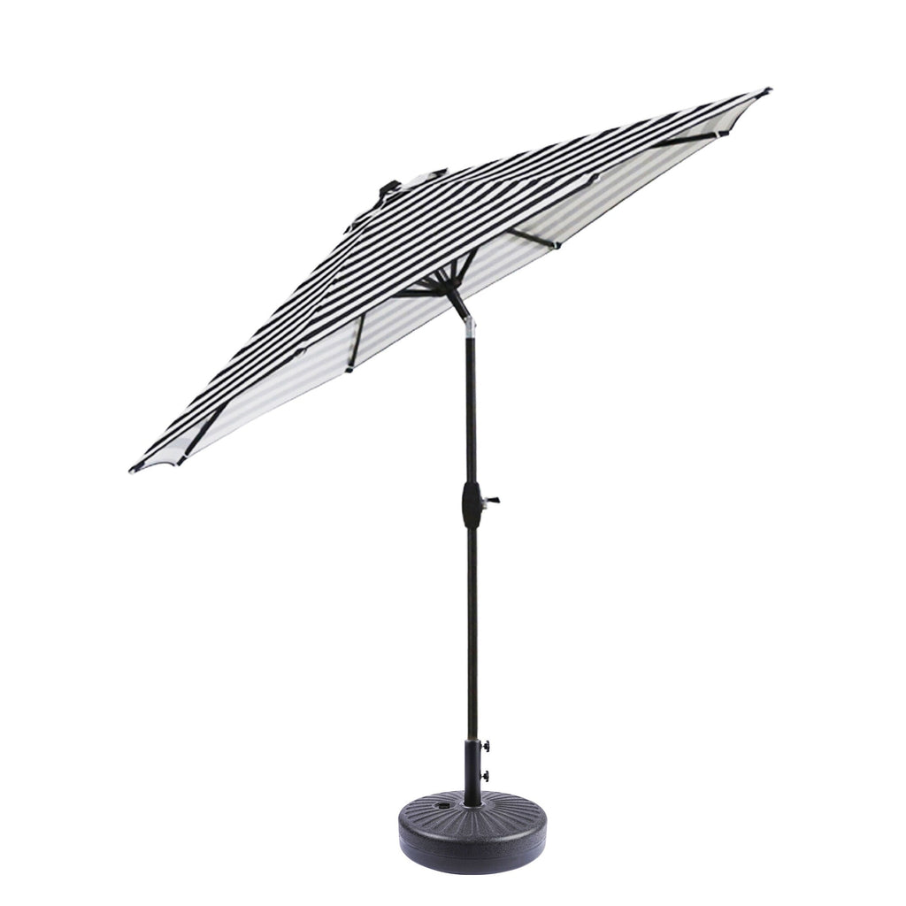 Parasol de patio Holme de 9 pieds et support de base