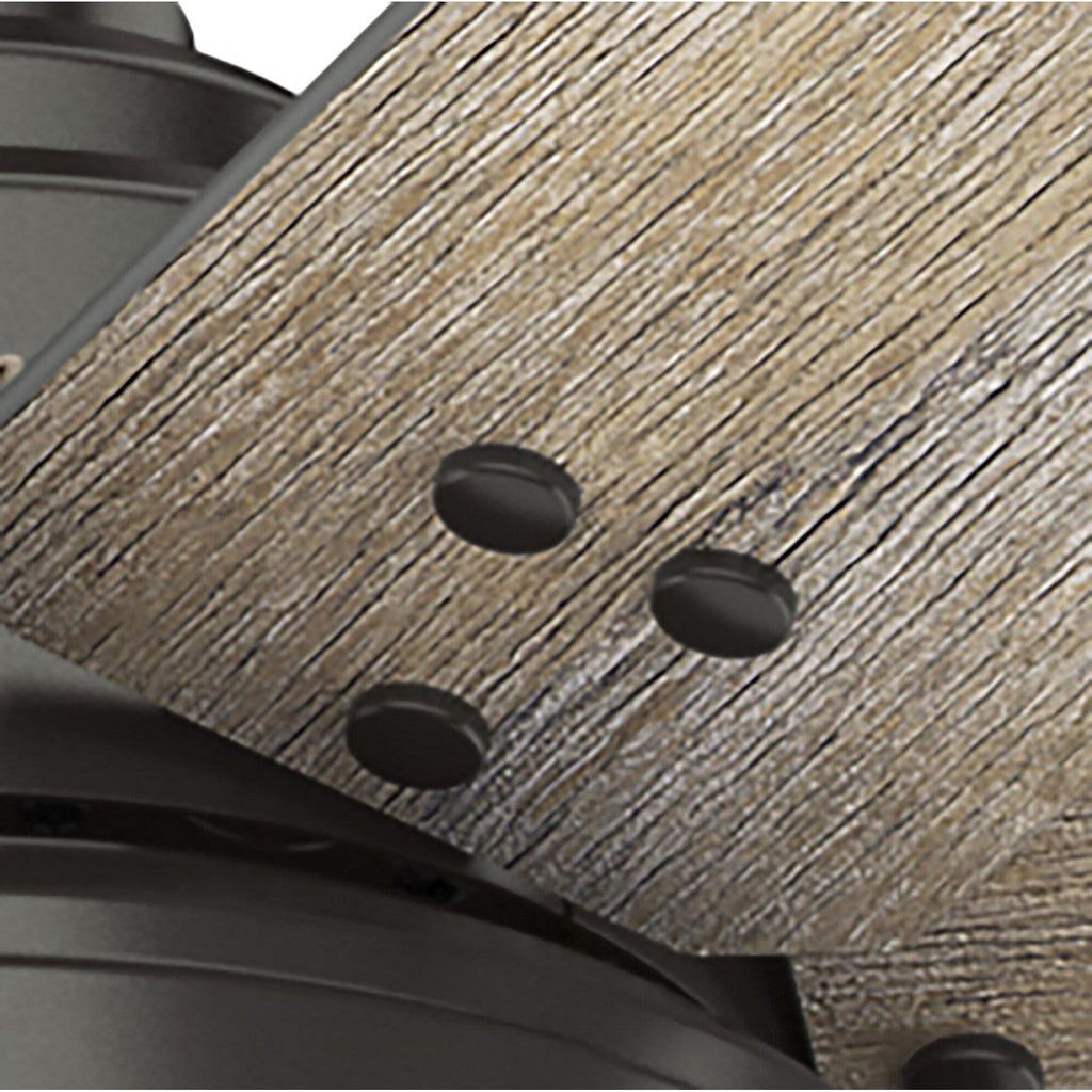 Ventilateur de plafond Hunter WiFi Whittington avec lumière LED, télécommande portable - Moulin à vent - Industriel, Ferme, Rustique - VENTILATEUR INTELLIGENT !