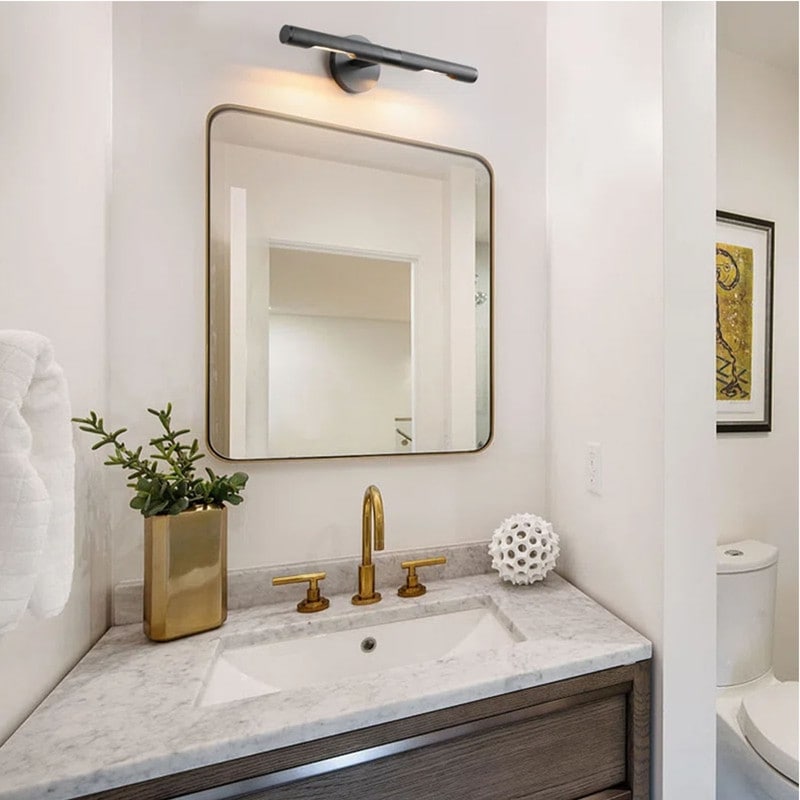 Appliques murales modernes KAYLA, appliques murales en laiton, applique murale de salle de bain pour salon, éclairage d'intérieur - N/A