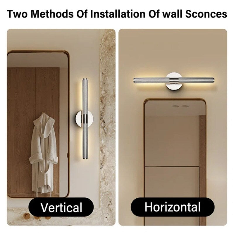 Appliques murales modernes KAYLA, appliques murales en laiton, applique murale de salle de bain pour salon, éclairage d'intérieur - N/A