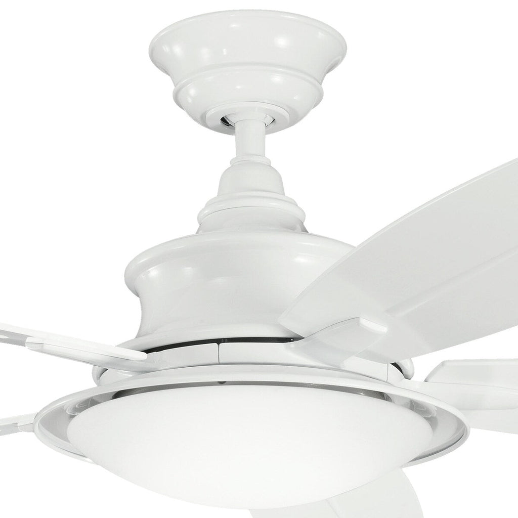 Ventilateur de plafond Kichler Cameron 52 à 5 pales à LED avec télécommande