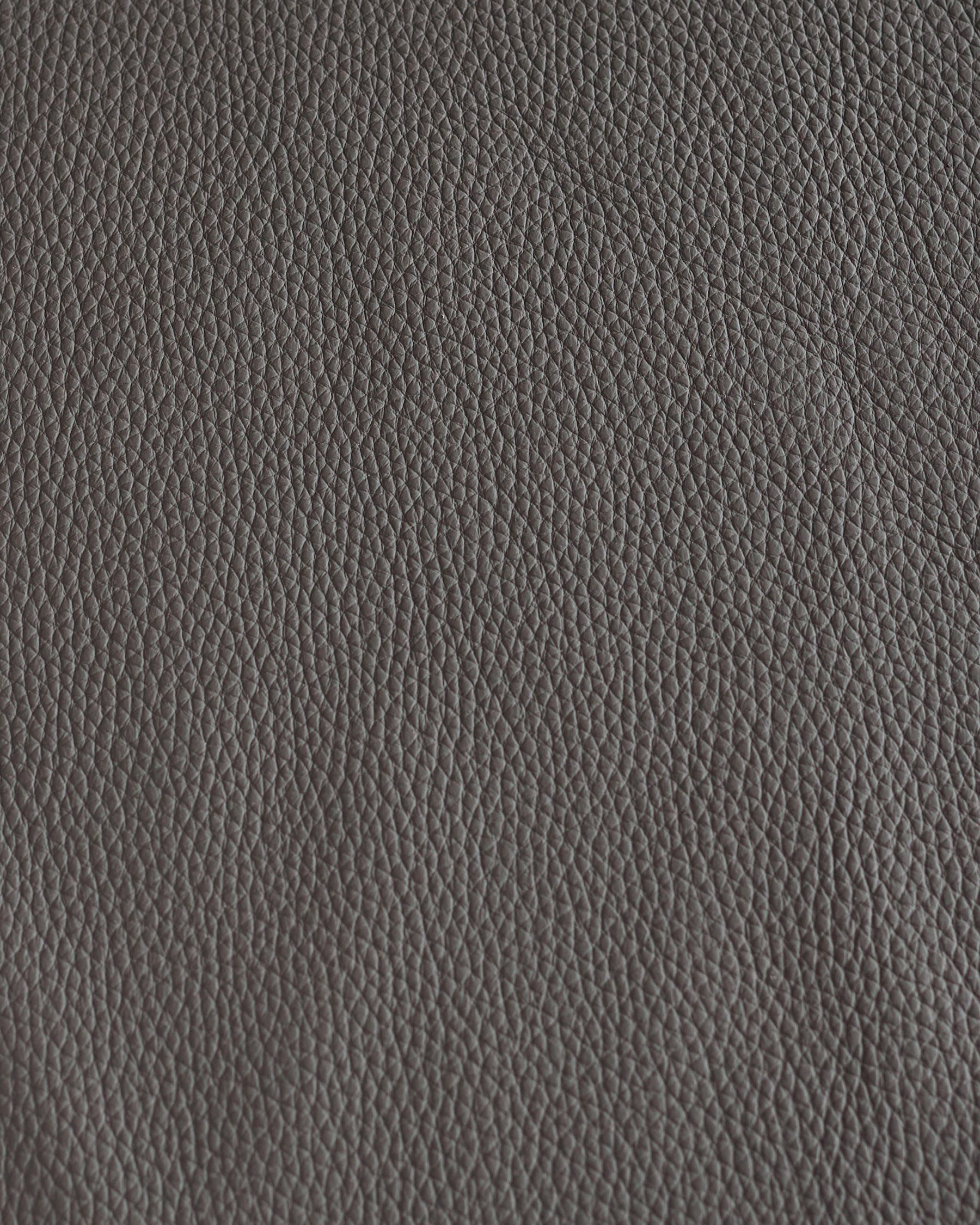 Tabouret de bar Arlo en cuir gris foncé avec vérin à gaz