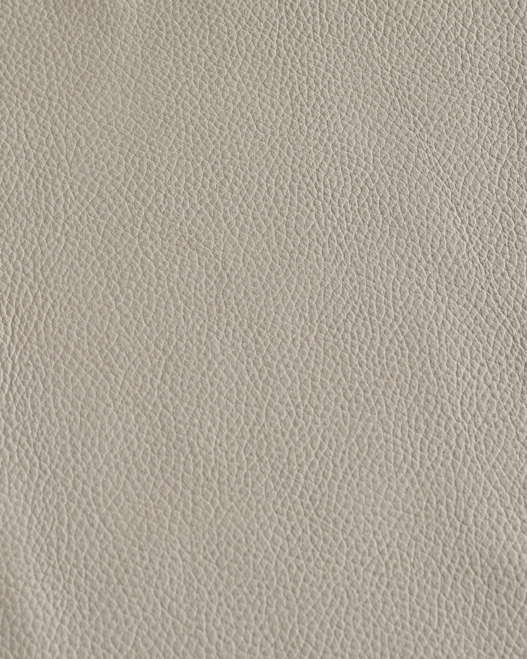 Tabouret de bar Kiki en cuir gris clair avec vérin à gaz