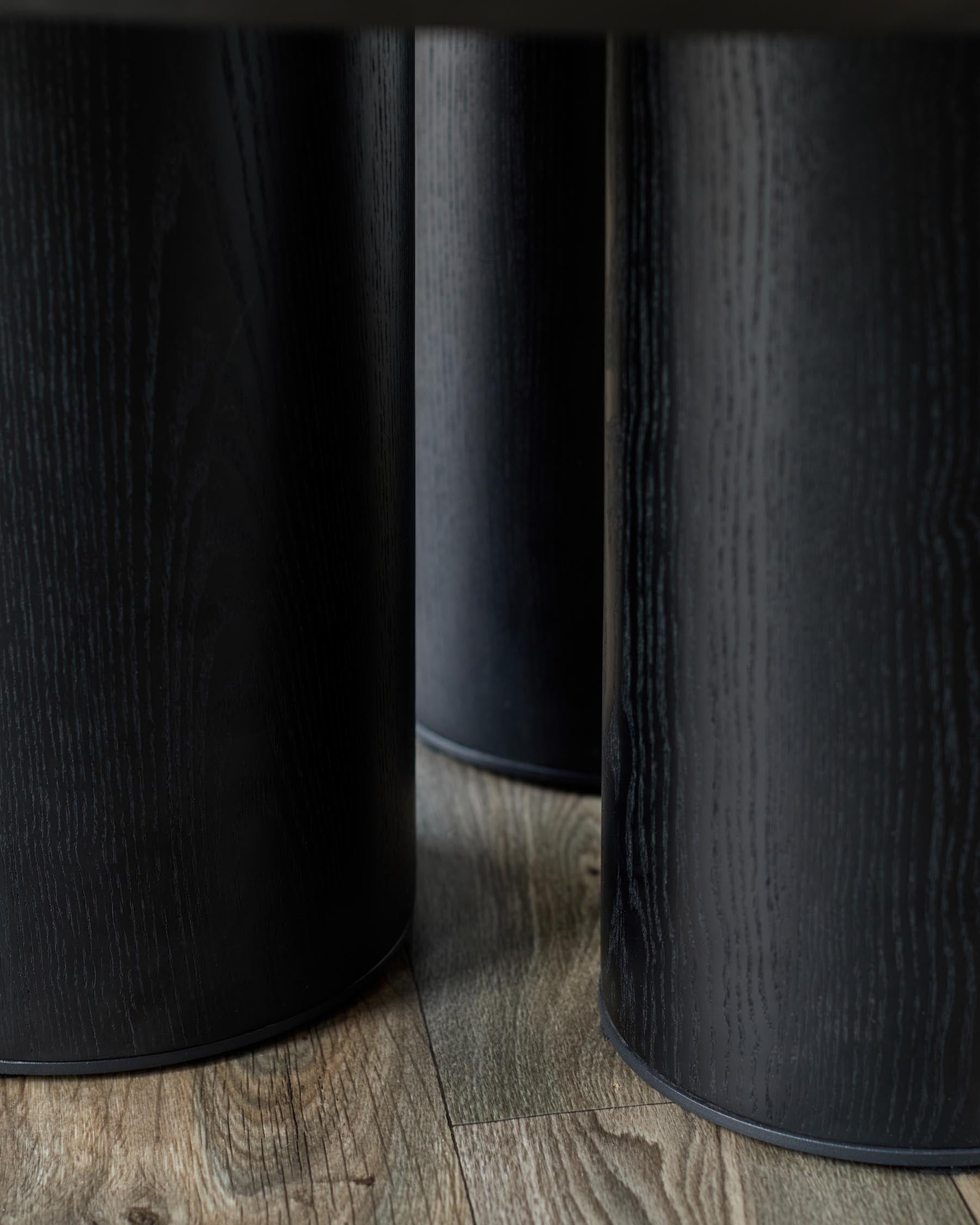 Table basse Lena en céramique Calacatta blanche