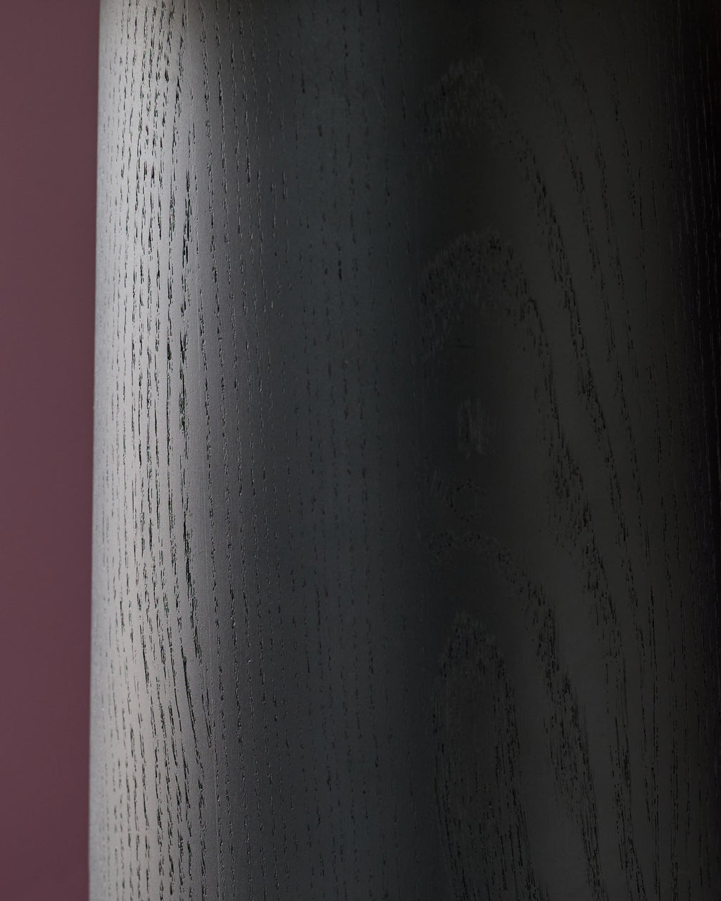 Lampe de table Leonie en lin naturel et moka et bois foncé