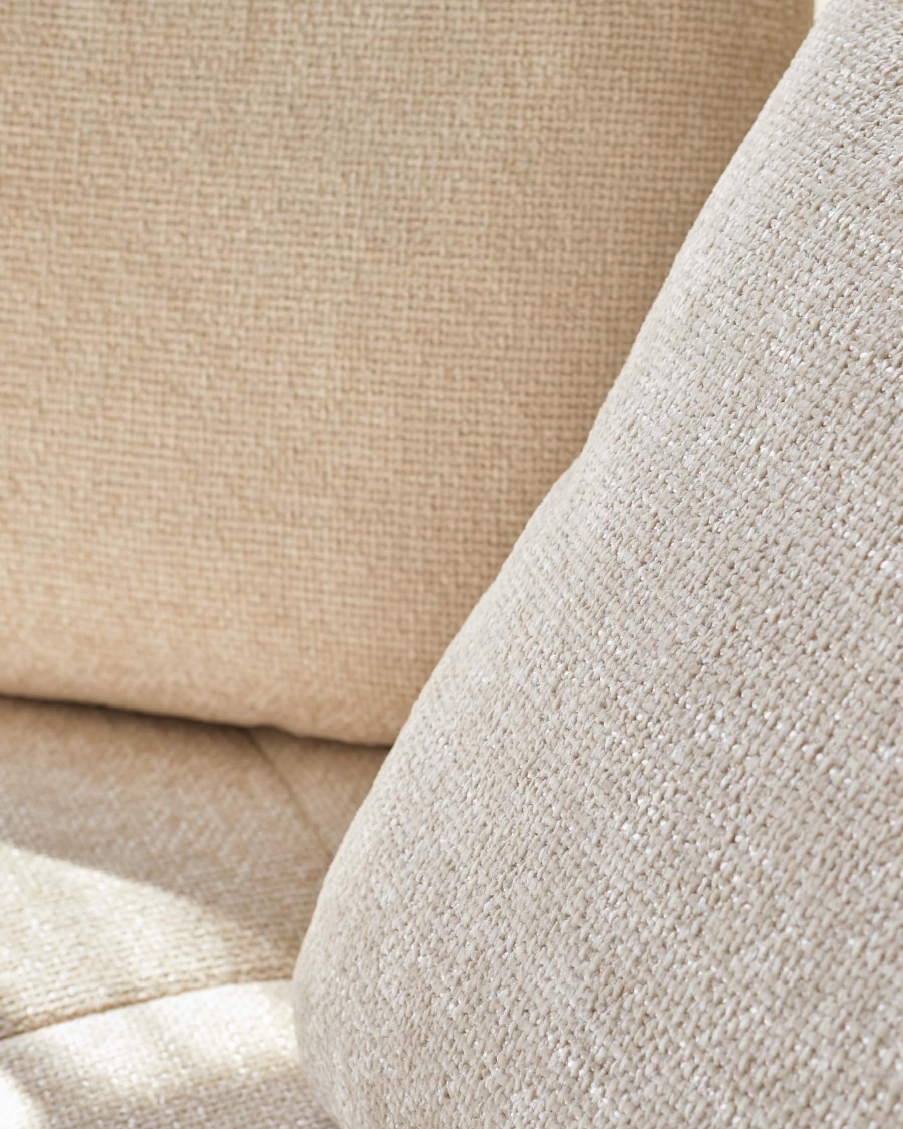 Module de canapé simple en tissage naturel Lillian