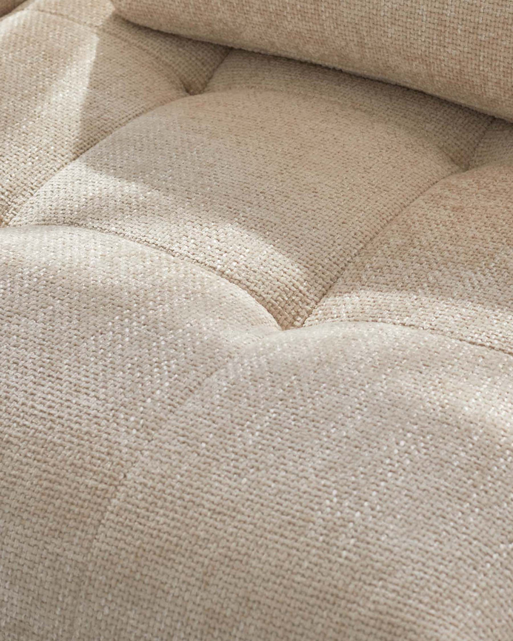 Module de canapé simple en tissage naturel Lillian