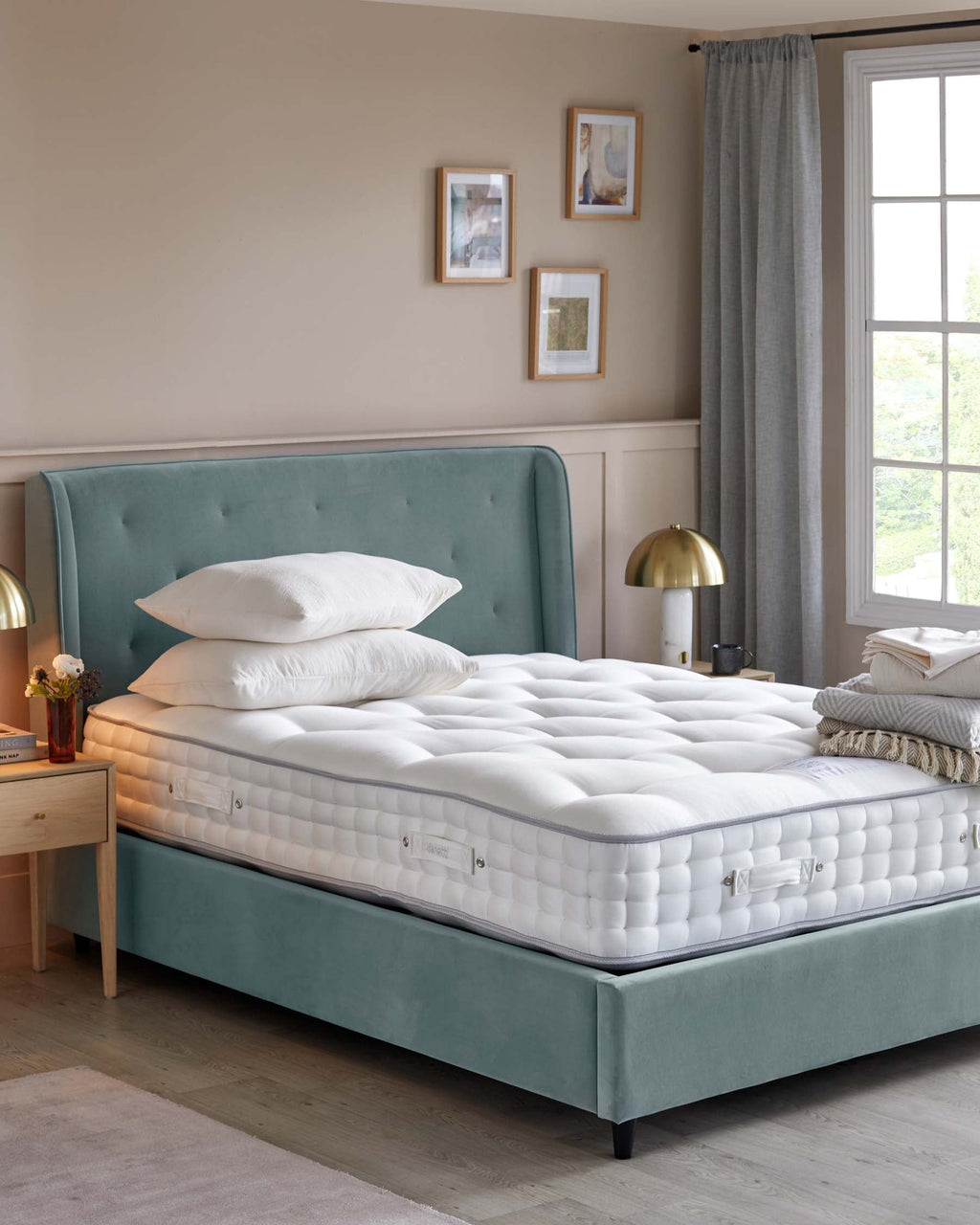 Matelas double ferme Luxury Comfort 4500 ressorts ensachés