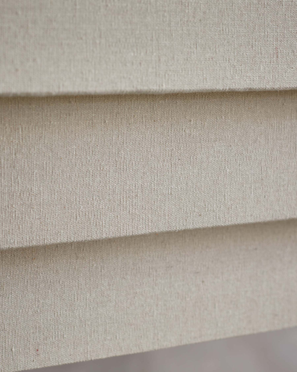 Suspension ovale réglable en lin naturel Madison