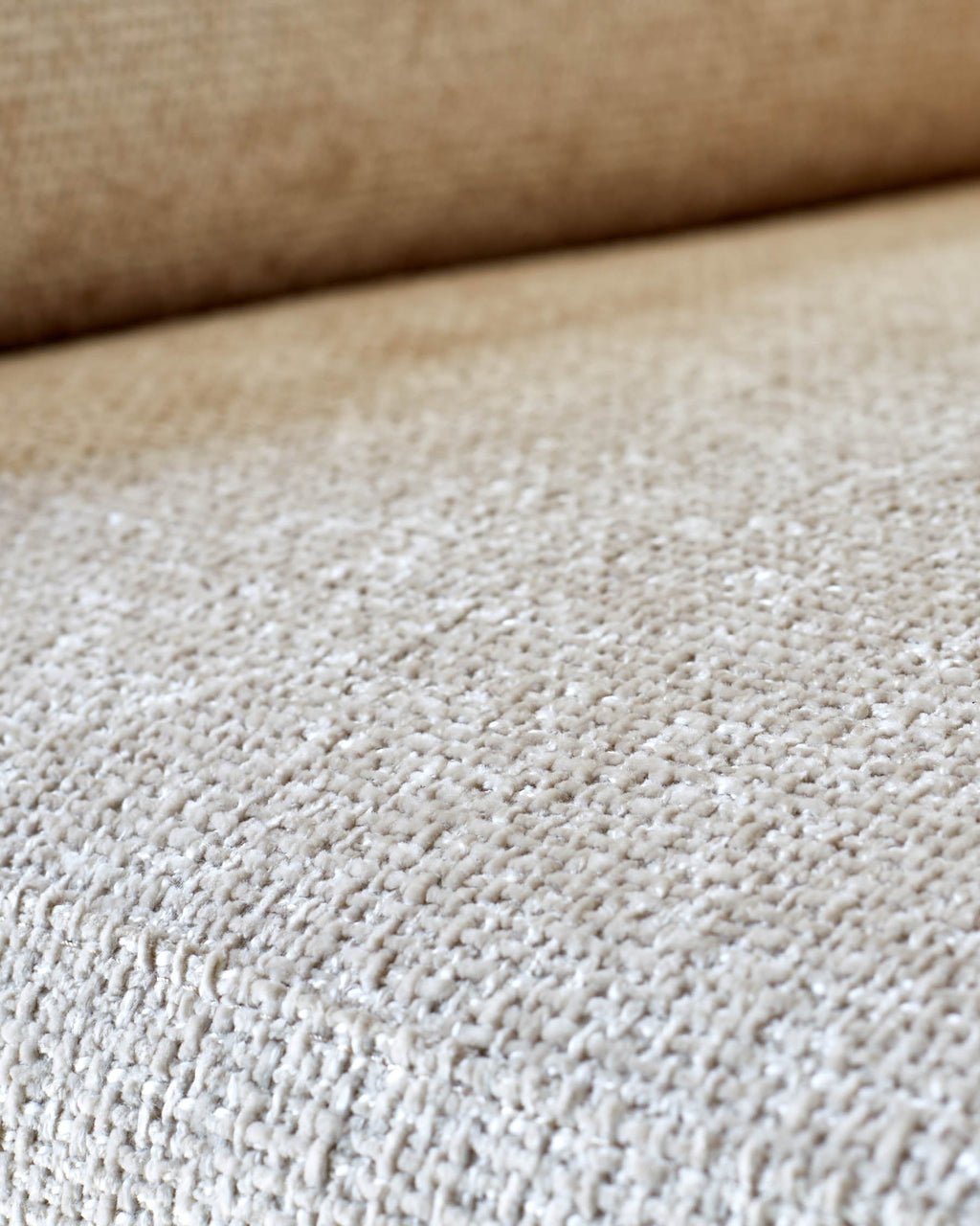 Banquette-lit en tissu naturel Maeve