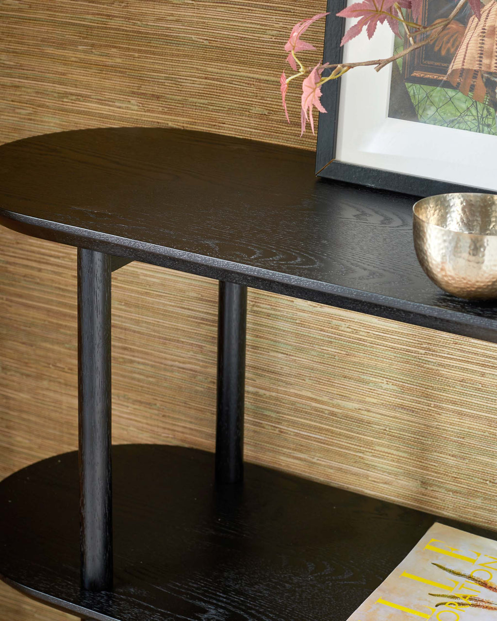 Étagère Manhattan en frêne noir