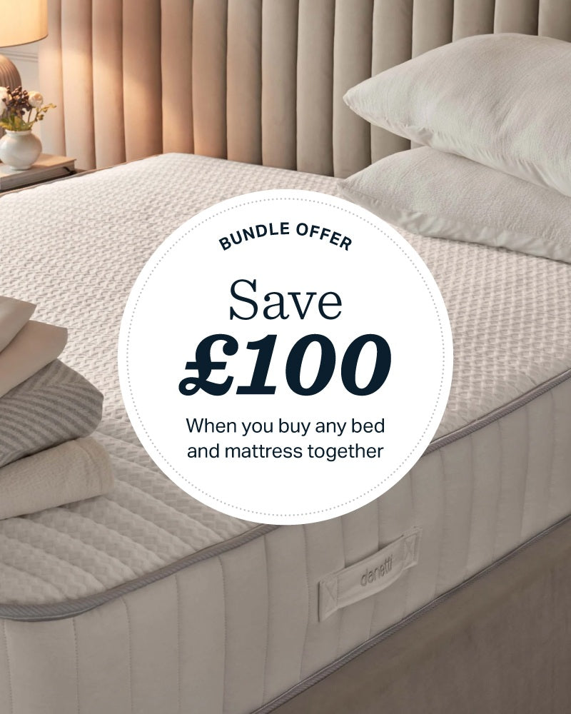 Matelas double ferme en latex à 1 500 ressorts ensachés Blissful Comfort