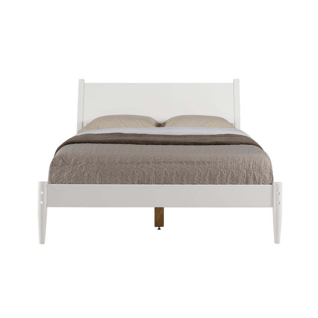 Lit à panneaux du milieu du siècle