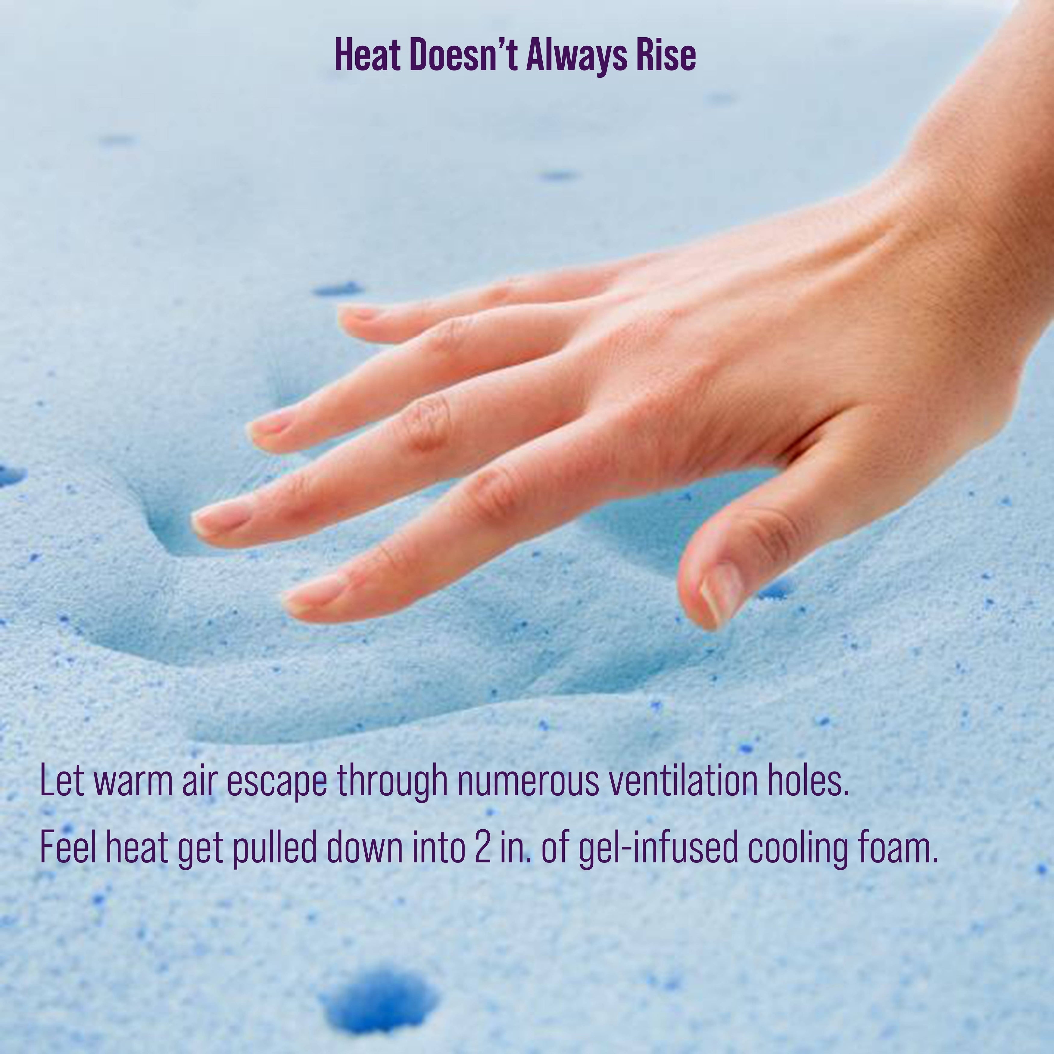 Matelas en mousse à mémoire de forme avec gel rafraîchissant NapQueen Elizabeth 8