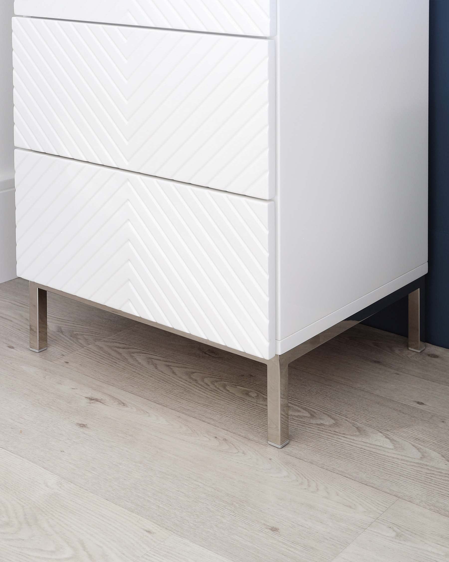 Noah White Gloss Tallboy