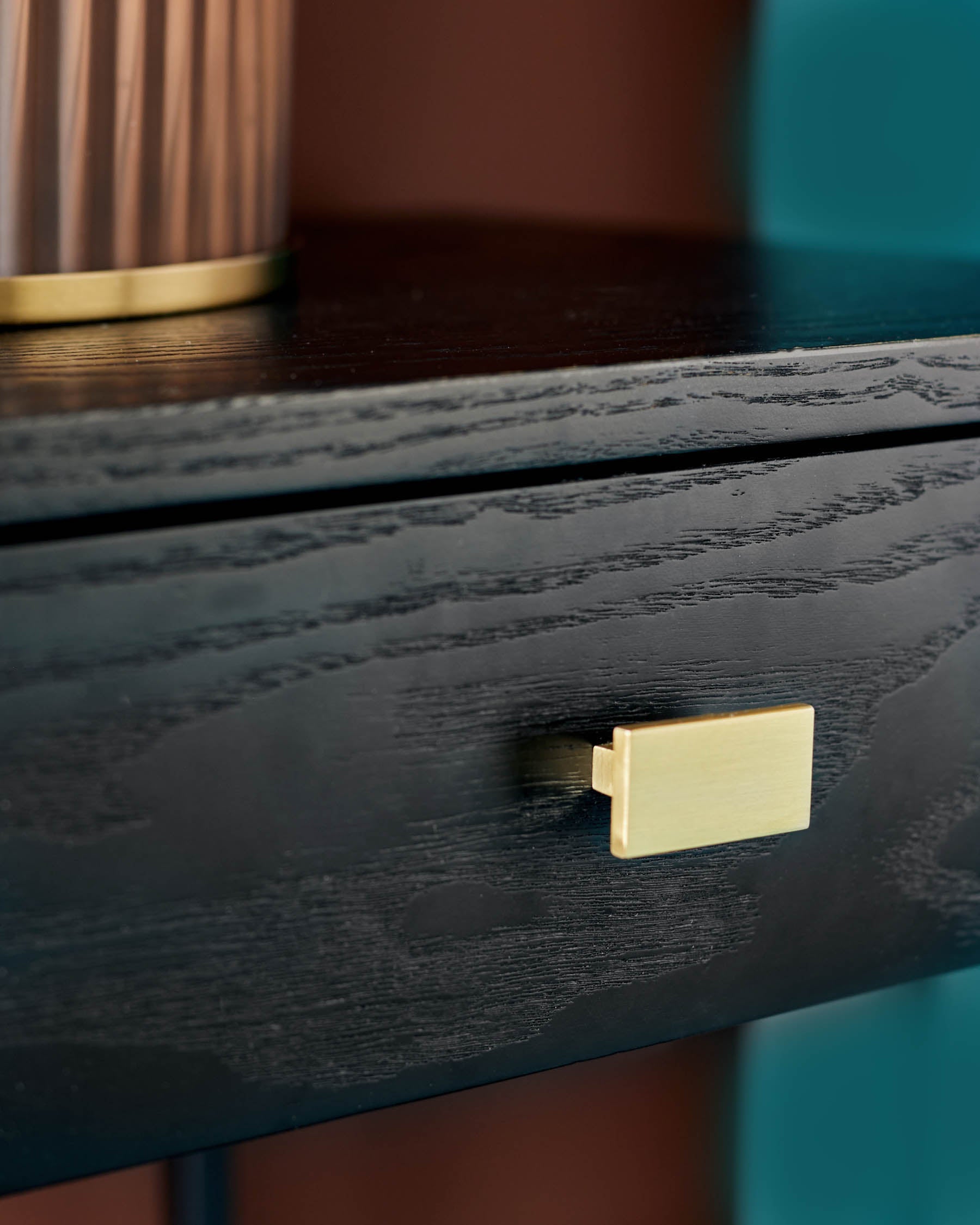 Table de chevet Odele en frêne noir