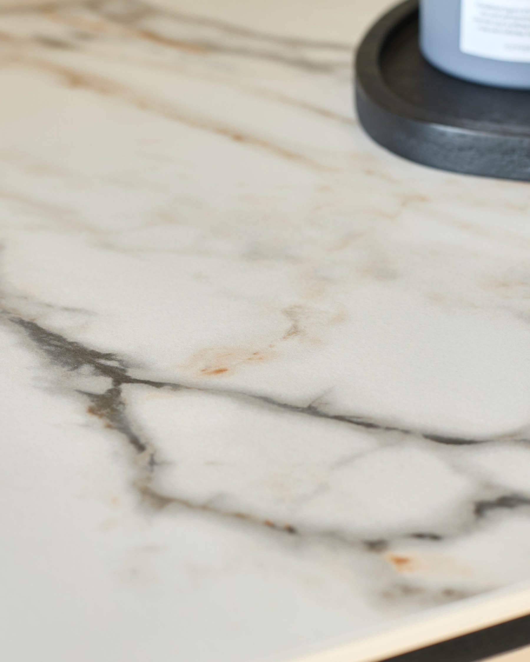 Table console en céramique naturelle Orlan